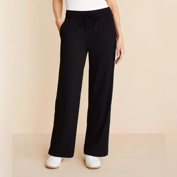 Lou & Grey Black Track Pants with Casual Style - Picture 2 of 7